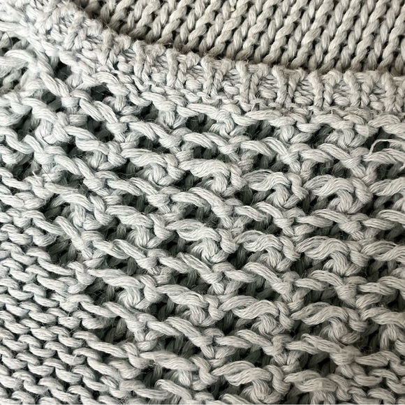 Crazy Horse Collection woman’s Blue Crochet Lightweight sweater Vest Cottegecore - Picture 8 of 9